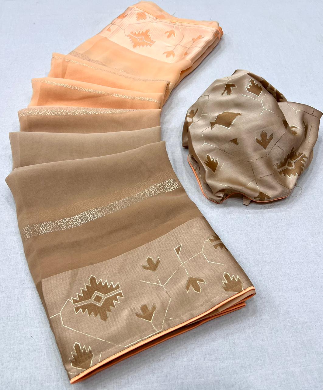 Ivanshi By Lt Fabric Designer Georgette Sarees Catalog